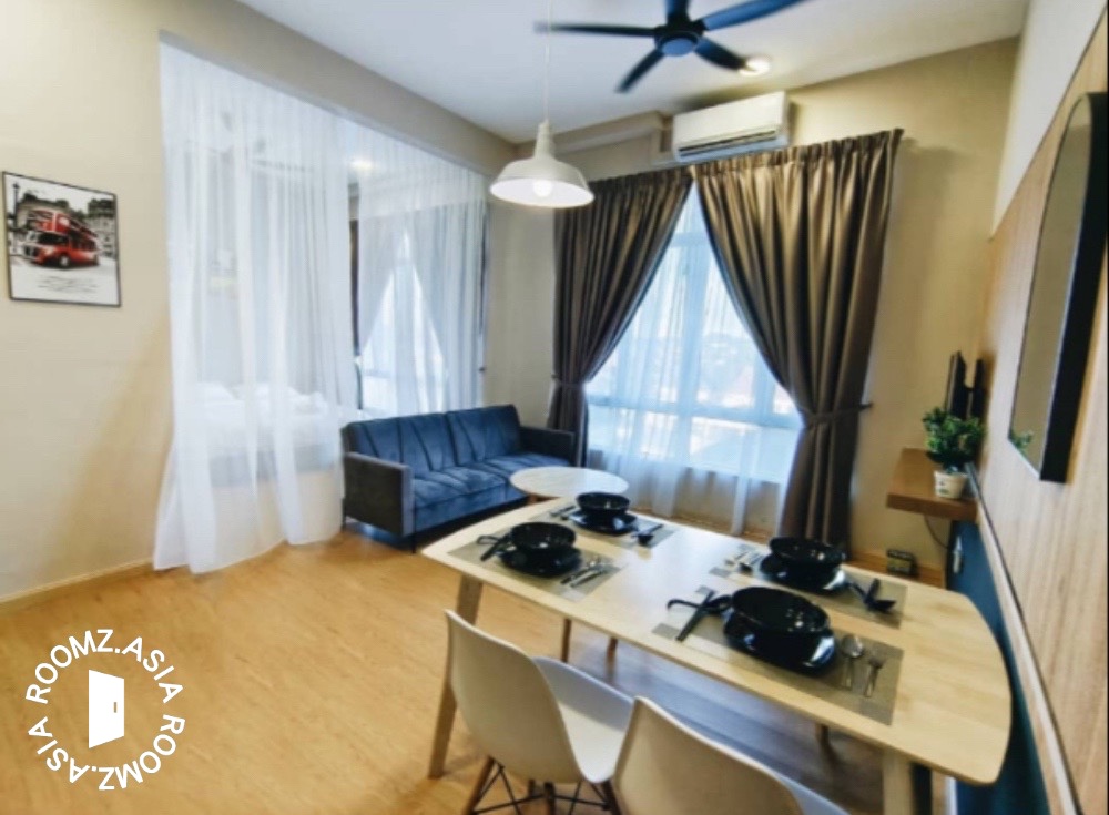 Fully furnished studio in Mahkota Impian Condominium