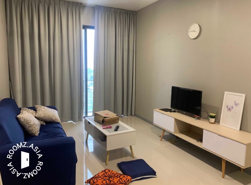 Fully furnished studio unit with private bathroom