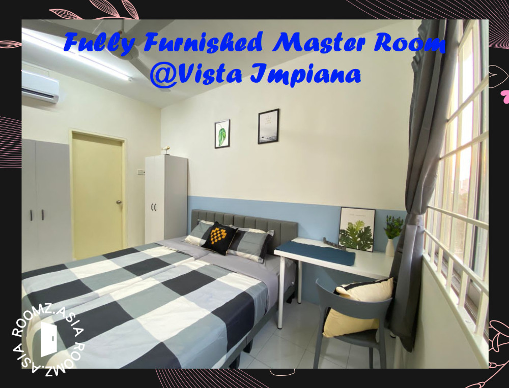 FULLY FURNISHED MASTER ROOM FOR RENT @VISTA IMPIANA, SERI KEMBANGAN