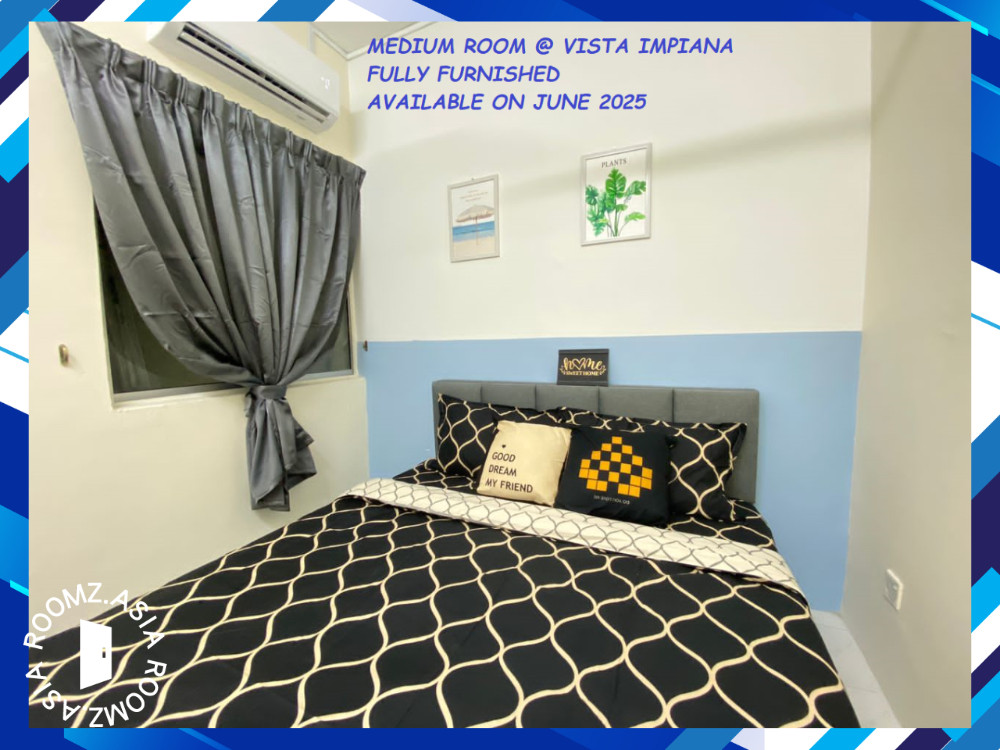 FULLY FURNISHED MEDIUM ROOM TO RENT @VISTA IMPIANA, SERI KEMBANGAN