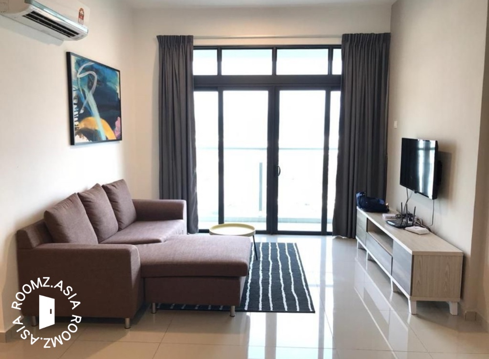 Fully furnished studio unit with private bathroom