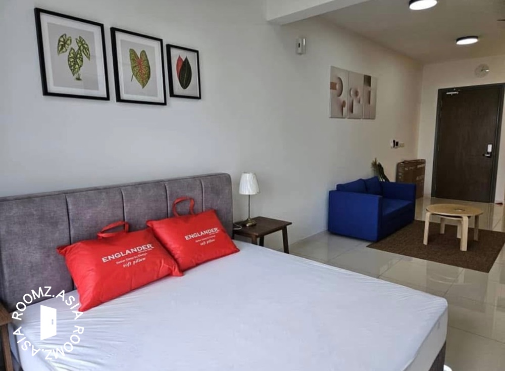 Studio room for rent at Saujana Aster Condominium with private 🛁bathroom
