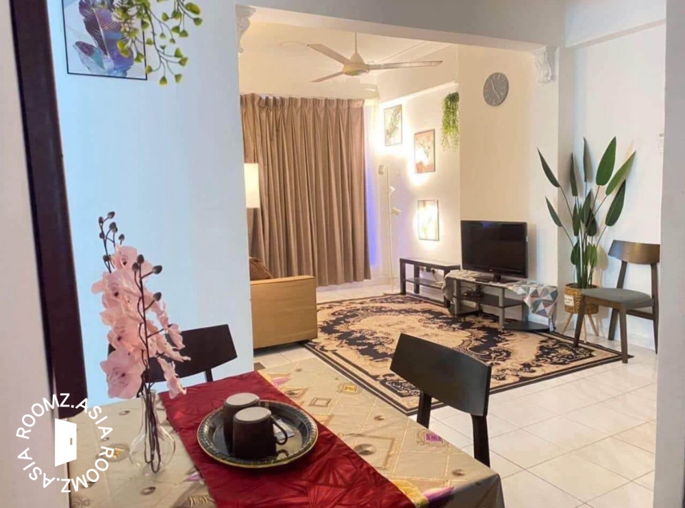 Fully furnished studio unit