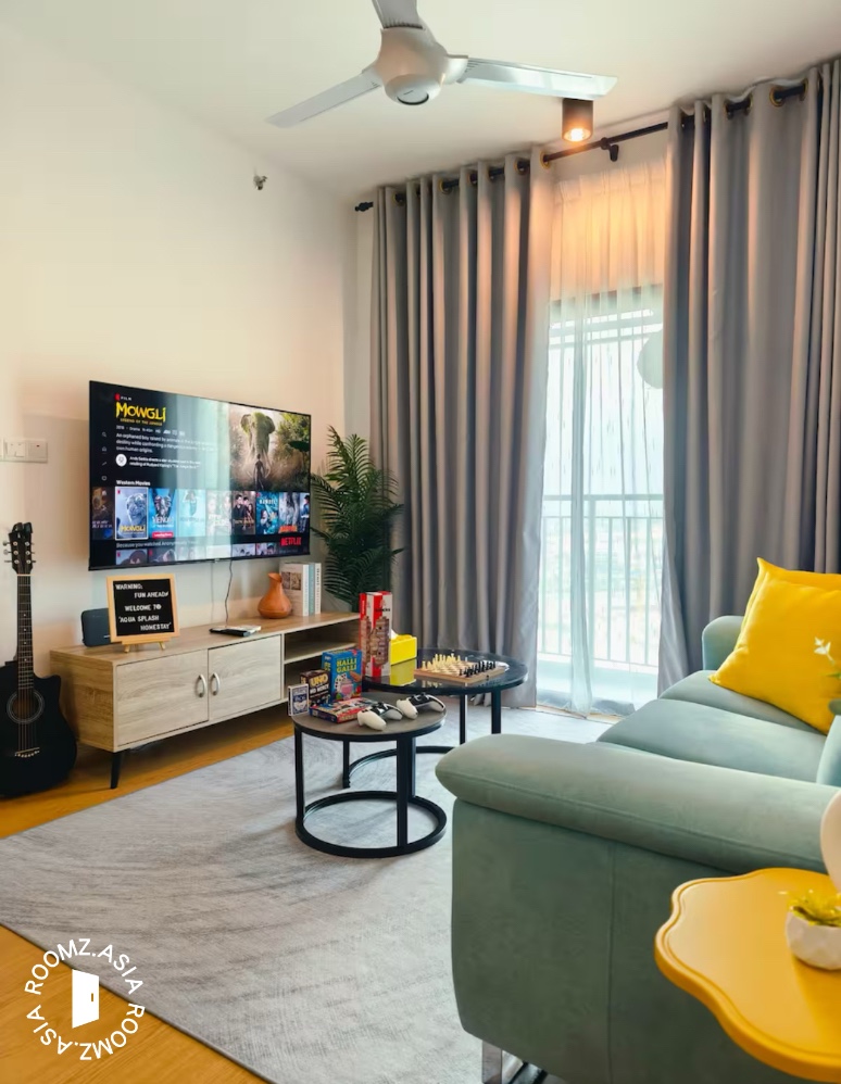 1 bedroom 1 bathroom condominium for rent at The Clovers ๐ถpet friendly